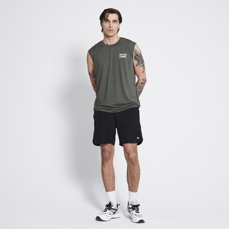 Training tank top "Goal Box" Dark Green